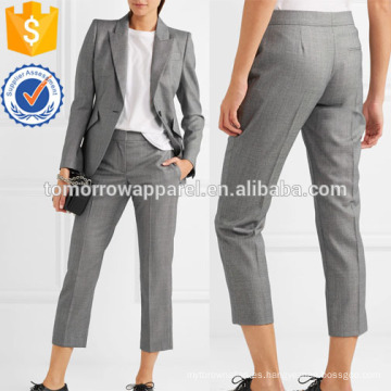Los pantalones de pierna recta de Jacquard fabrican ropa al por mayor de las mujeres de la manera (TA3046P)
